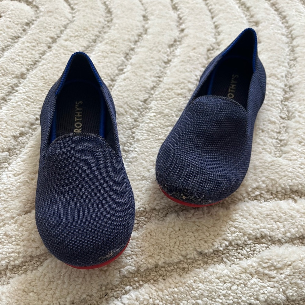 Dark blue Rothys size 2 💙